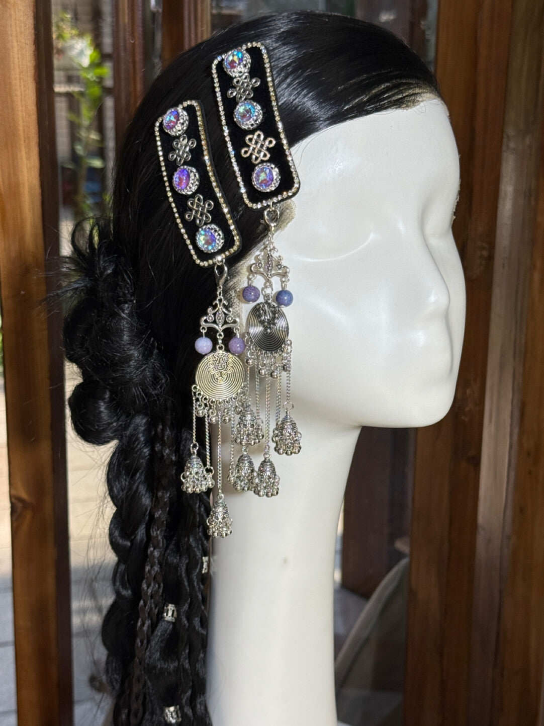 Mongolian Handmade Modern Hair Accessories