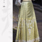 Experience timeless Chinese elegance with our green modern hanfu collection - from regal Ming dynasty styles to modern interpretations. Mulan-inspired warrior looks, flowy plus sizes, and casual everyday pieces. Explore verdant green embroidered gowns, graceful skirts, and mandarin collar tops. Festive for Chinese New Year or sophisticated casual wear. Honor ancient traditions with a contemporary flair.