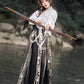 Step into the refined world of Tang Dynasty elegance with our Hanfu Daily Tear Skirt Black Women's Suit. Crafted to perfection, this ensemble embodies the essence of traditional Chinese fashion, offering a blend of sophistication and modern flair.From classic hanfu dresses to stylish shirts and accessories, our selection caters to every fashion enthusiast.