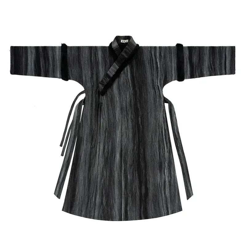 Complete spring hanfu set embroidered silks classic collars and modern chinese styles for all women full length view