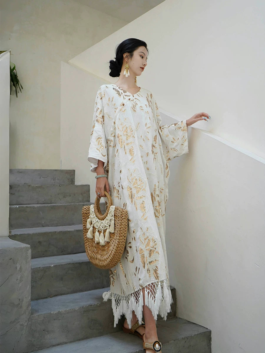  Purple gas donglai retro slim strap dress hsinchu new chinese suspender ephemera in the world empty mountain