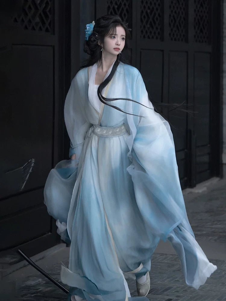 Piaomiao Xian Ethereal Hanfu Set Piaomiao Xian Ethereal Hanfu Set