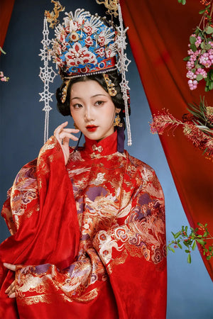 Discover elegant red Chinese wedding dresses, cheongsam wedding dresses, and Chinese collar wedding gowns. For men, shop Chinese wedding suits, male outfits, and wedding hanfu. Our collection includes plus size Chinese wedding dresses, modern Chinese wedding dresses, and accessories like Chinese wedding shoes and flowers. Don’t miss our Chinese wedding cabinet for special occasions.