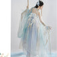 Original Hanfu Female Hezi Skirt Large Sleeved Shirt Heavy Industry Embroidered Fairy Spring/Summer Set