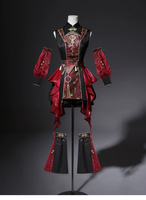 Four-piece outfit displayed on a mannequin