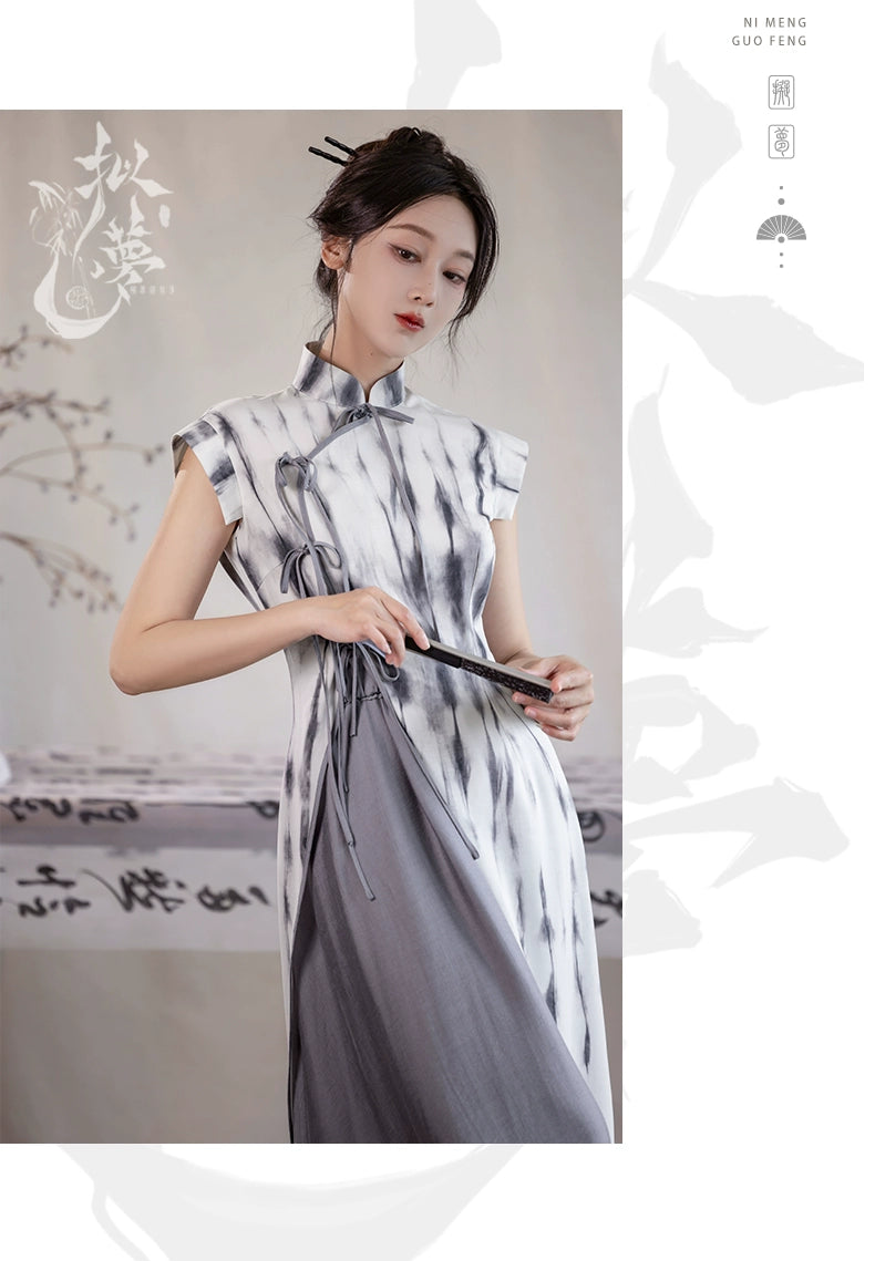 New Chinese Irregular Cheongsam Summer