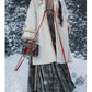 [Snow guest] Song Hanfu autumn and winter woolen set