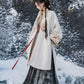 [Snow guest] Song Hanfu autumn and winter woolen set