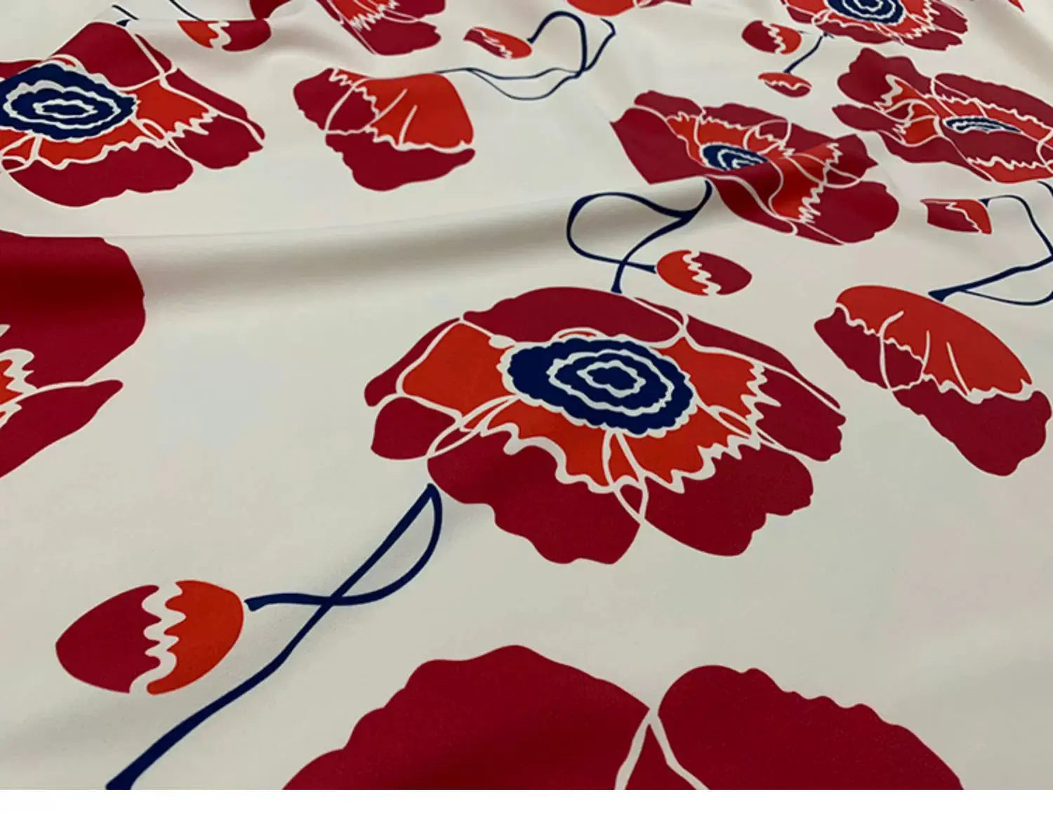 Traditional Japanese fan and floral accessory styled on a white background, complementing the aesthetic of the kimono dress.