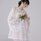 [Mountain Mist Lily] Imitation Makeup Flower Horse Dress Crew Neck Ming Hanfu Suit Women