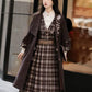 Autumn and winter wear suit women's woolen coat