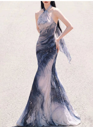off shoulder fishtail dress Norma Kamali Off Shoulder Shirred Fishtail Gown