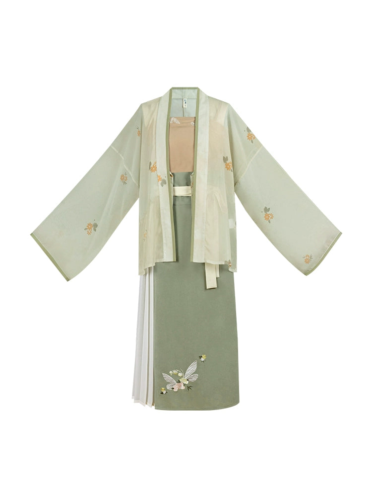 Indulge in the elegance of the Song Dynasty with our exquisite collection of Casual Hanfu. Step into summer with our refreshing Green Suit, meticulously designed to capture the essence of traditional Chinese fashion. Whether you're seeking a Hanfu dress, hair accessories, or a complete ensemble, our range offers versatile options for every occasion. Embrace the timeless charm of Hanfu fashion and explore our selection today.