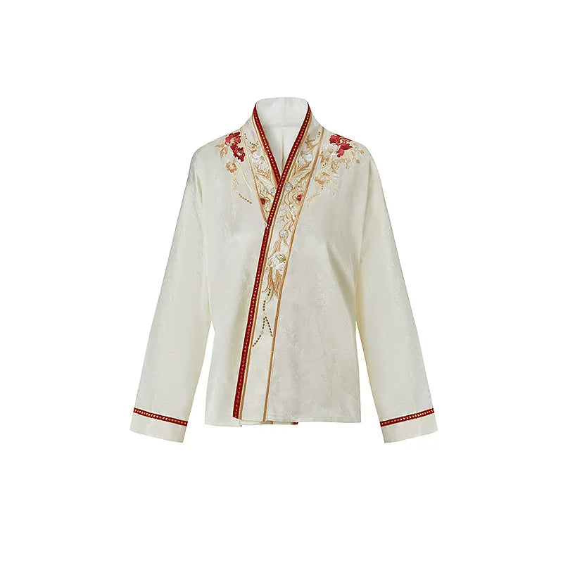 Luan Feng Heming red wedding Hanfu set product photo 22
