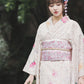 White Japanese kimono retro small sleeve modified kimono