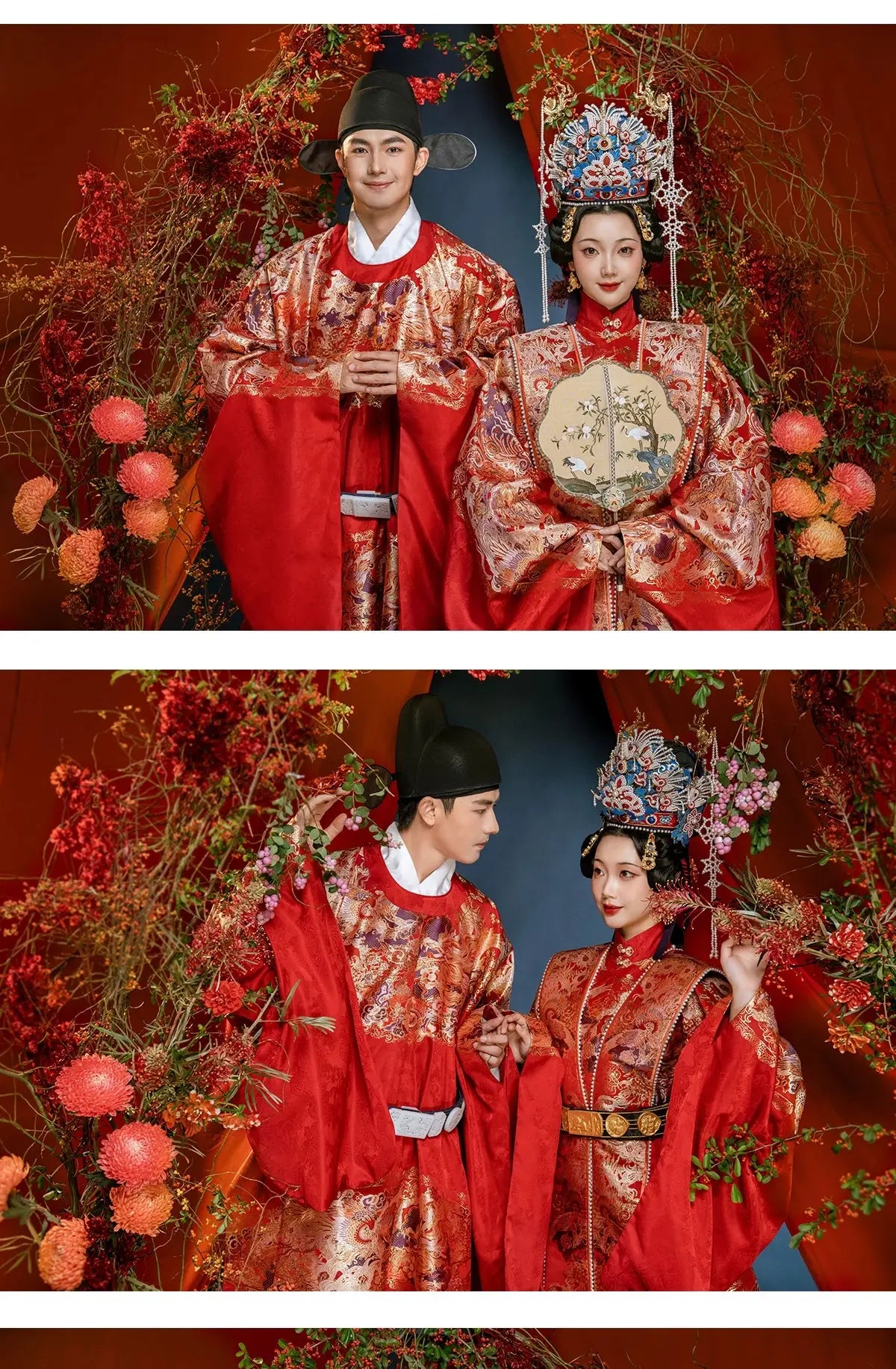 Discover elegant red Chinese wedding dresses, cheongsam wedding dresses, and Chinese collar wedding gowns. For men, shop Chinese wedding suits, male outfits, and wedding hanfu. Our collection includes plus size Chinese wedding dresses, modern Chinese wedding dresses, and accessories like Chinese wedding shoes and flowers. Don’t miss our Chinese wedding cabinet for special occasions.