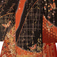 Japanese Kimono Retro Gorgeous Small Sleeve Improved Kimono Black Butterfly