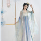 Original Hanfu Female Hezi Skirt Large Sleeved Shirt Heavy Industry Embroidered Fairy Spring/Summer Set