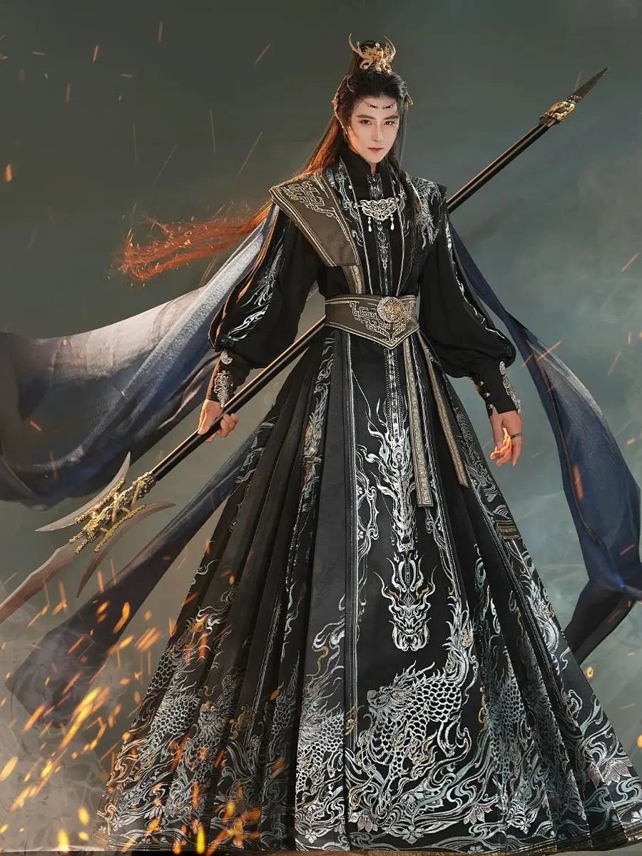 Explore hanfu male clothing, including hanfu black hanfu coats, hanfu jackets, and modern hanfu male robes. Perfect for formal events like the hanfu graduation gown, these styles feature premium hanfu fabric and designs inspired by ancient Chinese hanfu male and Ming hanfu. Find mens hanfu, hanfu dress male, and authentic Chinese male hanfu at our trusted hanfu shop. Wondering where to buy hanfu? Shop timeless pieces here.