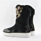 Men's shoes retro official boots auspicious cloud embroidery