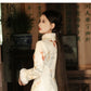 national style tea  cheongsam, autumn clothes