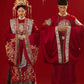 Ming-style wedding dress couple suit ｜ Chinese-style&Tang-style dress Xiuhe wedding dress