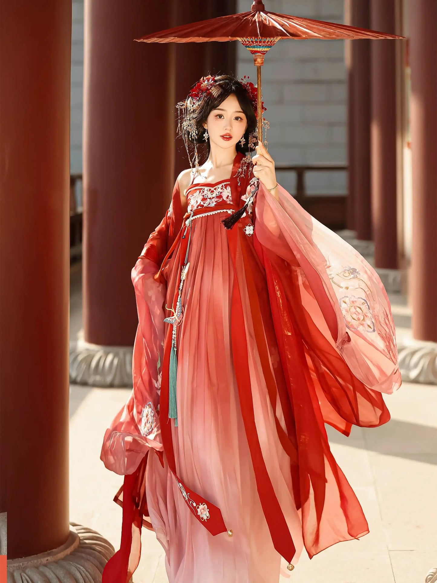 This red hanfu with flowing hanfu sleeves and elegant hanfu layers is inspired by Ming Dynasty hanfu male styles. Pair it with a princess hanfu dress, hanfu shirt, or charming hanfu lolita. Available in silk hanfu, cotton hanfu, and plus size hanfu options, it’s perfect for any occasion. Shop authentic designs at a trusted hanfu shop and complete your look with this versatile hanfu jacket loved by hanfu woman fans.