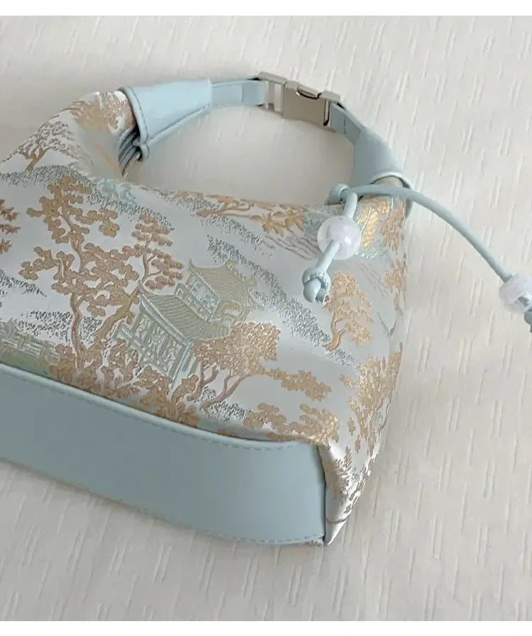 basil lenkertasche boheme Chinese Silk Bag