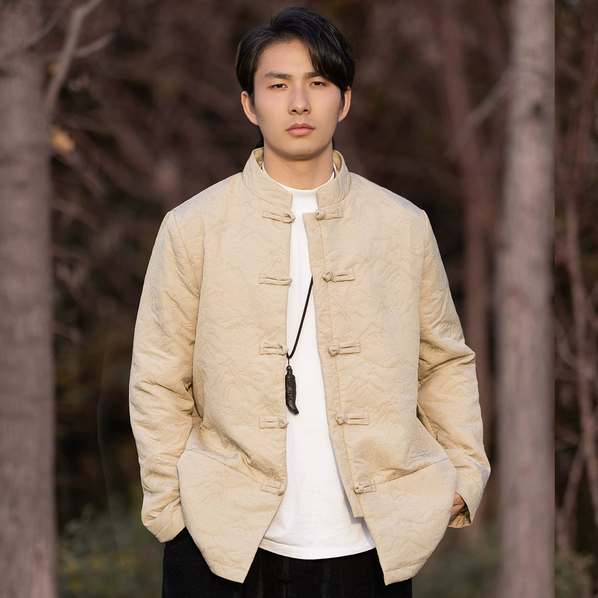 Men's New Chinese Style Tang Suit Jacket | M–5XL – Yandan_Hanfu Men's New Chinese Style Tang Suit Jacket | M–5XL – Yandan_Hanfu