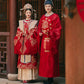 Ming-made Han-style wedding clothes, men's and women's couples' suits