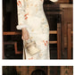 national style tea  cheongsam, autumn clothes