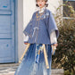 This elegant blue hanfu for women features flowing hanfu sleeves, intricate hanfu patterns, and classic hanfu layers. Perfect as a princess hanfu dress, fairy hanfu dress, or sexy hanfu, it’s inspired by Tang Dynasty hanfu and ideal for hanfu cosplay or hanfu dance styles. Available in plus size hanfu, it pairs beautifully with a chic hanfu skirt. Wondering where to buy hanfu? Explore our trusted hanfu shop for the best hanfu for sale options. 