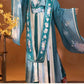 This blue hanfu with elegant hanfu sleeves is inspired by Ming Dynasty hanfu male designs. Perfect as a princess hanfu dress, it’s available in silk hanfu, cotton hanfu, and hanfu lolita styles. Featuring layered hanfu jacket options, it’s ideal for hanfu women, including plus size hanfu. Pair it with a hanfu shirt and shop authentic designs at our hanfu shop.