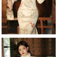 national style tea  cheongsam, autumn clothes