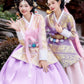 Pink & Purple Hanbok Yanji Clothing Korean Clothing