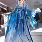 This blue hanfu for women features elegant hanfu sleeves, intricate hanfu patterns, and layered designs. Perfect as a princess hanfu dress, fairy hanfu dress, or sexy hanfu, it’s inspired by Tang Dynasty hanfu and ideal for hanfu cosplay or hanfu dance styles. Shop plus size hanfu, hanfu skirts, and more at our trusted hanfu shop. Wondering where to buy hanfu? Explore hanfu for sale from top Chinese clothing brands and the best Chinese designer clothing websites at our Chinese clothing store online.