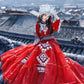 Miao Traditional Red Dress