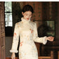 national style tea  cheongsam, autumn clothes