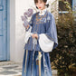 This elegant blue hanfu for women features flowing hanfu sleeves, intricate hanfu patterns, and classic hanfu layers. Perfect as a princess hanfu dress, fairy hanfu dress, or sexy hanfu, it’s inspired by Tang Dynasty hanfu and ideal for hanfu cosplay or hanfu dance styles. Available in plus size hanfu, it pairs beautifully with a chic hanfu skirt. Wondering where to buy hanfu? Explore our trusted hanfu shop for the best hanfu for sale options.