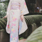 White Japanese kimono retro small sleeve modified kimono