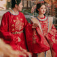 Ming-made Han-style wedding clothes, men's and women's couples' suits