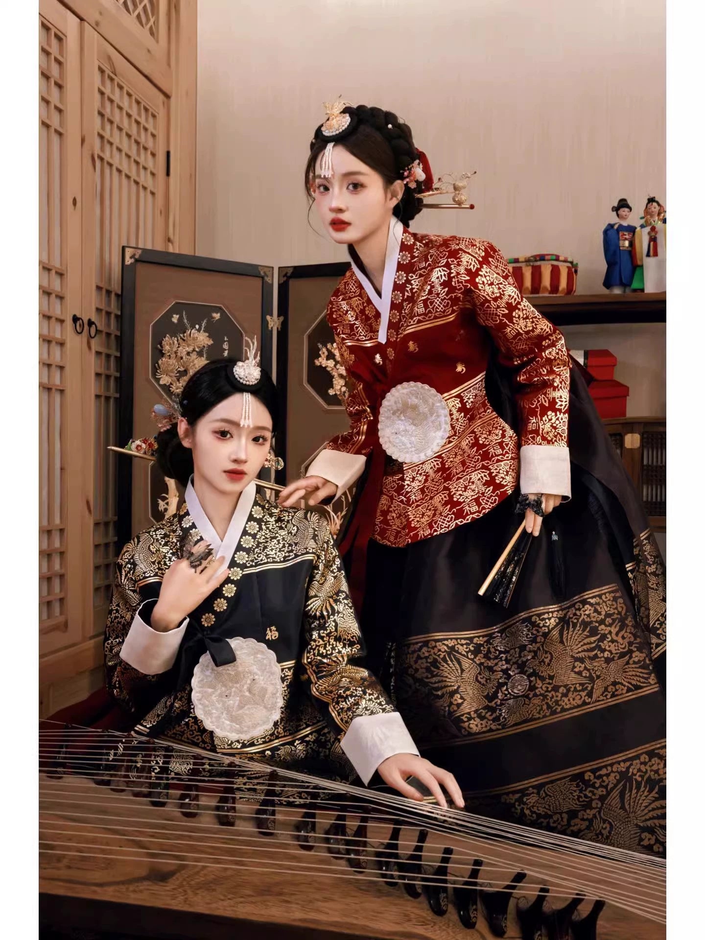 Korea's Yanji princess dress hanbok traditional women's wedding