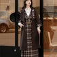 Autumn and winter wear suit women's woolen coat