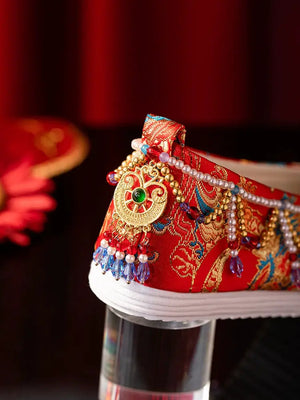 Step into elegance with our collection of Chinese wedding shoes, perfect for traditional and modern ceremonies. Featuring styles like Chinese laundry wedding shoes and wedding shoes Chinese laundry, these designs blend sophistication and comfort. For hanfu lovers, explore our beautiful hanfu shoes and Chinese hanfu shoes, crafted to complement any outfit with timeless charm.