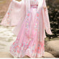 Song Dynasty Han pink Clothing Fairy Elegant Chinese Style Xiachu Ancient Clothing Spring and Autumn