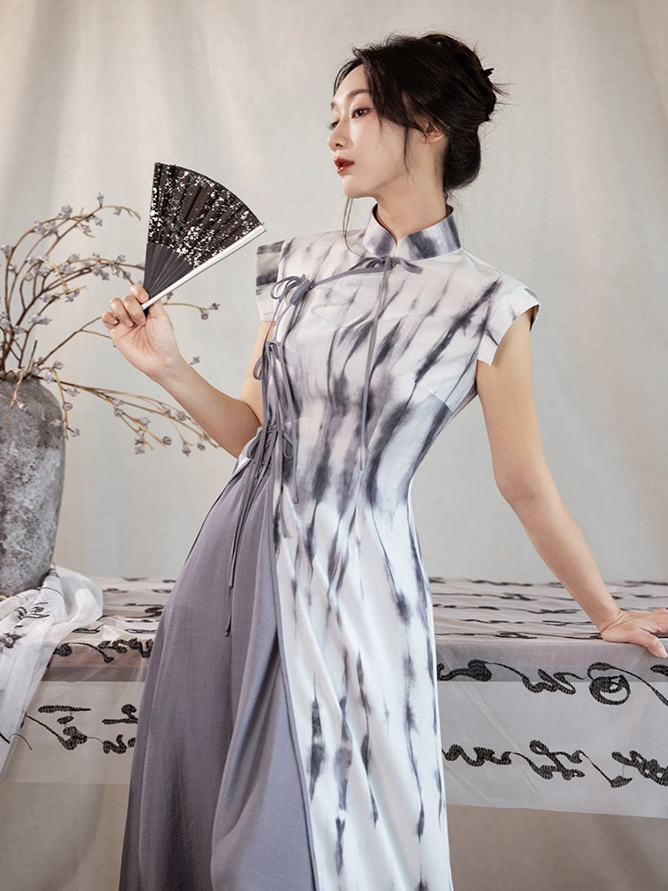 New Chinese Irregular Cheongsam Summer