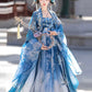 This blue hanfu for women features elegant hanfu sleeves, intricate hanfu patterns, and layered designs. Perfect as a princess hanfu dress, fairy hanfu dress, or sexy hanfu, it’s inspired by Tang Dynasty hanfu and ideal for hanfu cosplay or hanfu dance styles. Shop plus size hanfu, hanfu skirts, and more at our trusted hanfu shop. Wondering where to buy hanfu? Explore hanfu for sale from top Chinese clothing brands and the best Chinese designer clothing websites at our Chinese clothing store online.