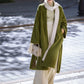 Green coat Zi autumn and winter Song pants daily commuter Hanfu