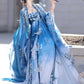 This blue hanfu for women features elegant hanfu sleeves, intricate hanfu patterns, and layered designs. Perfect as a princess hanfu dress, fairy hanfu dress, or sexy hanfu, it’s inspired by Tang Dynasty hanfu and ideal for hanfu cosplay or hanfu dance styles. Shop plus size hanfu, hanfu skirts, and more at our trusted hanfu shop. Wondering where to buy hanfu? Explore hanfu for sale from top Chinese clothing brands and the best Chinese designer clothing websites at our Chinese clothing store online.