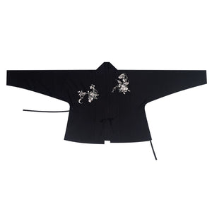 Discover a black modern hanfu with elegant hanfu sleeves, a stylish hanfu jacket, and timeless charm. Perfect for princess hanfu dress, fairy hanfu dress, or casual hanfu, it suits every hanfu woman. Pair with a hanfu shirt or wear it as a modern hanfu dress. Inspired by Ming Dynasty hanfu, it’s ideal for hanfu cosplay or as a cozy winter hanfu. Visit our hanfu shop for the best modernised hanfu and authentic blue hanfu.